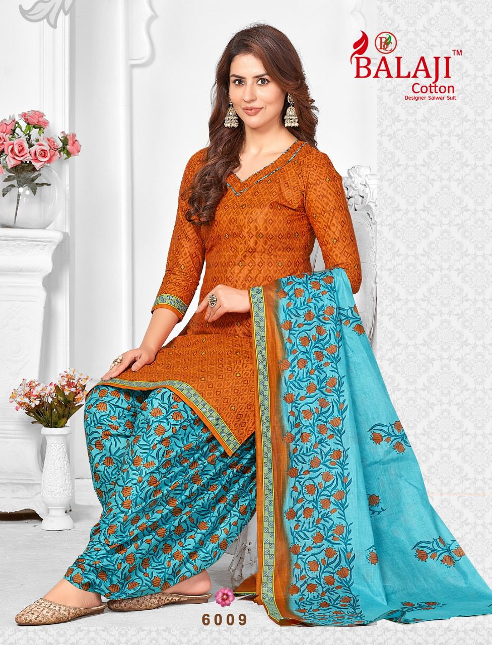 Balaji Sui Dhaga Vol 6 Casual Wear Wholesale Printed Cotton Dress Material Catalog
